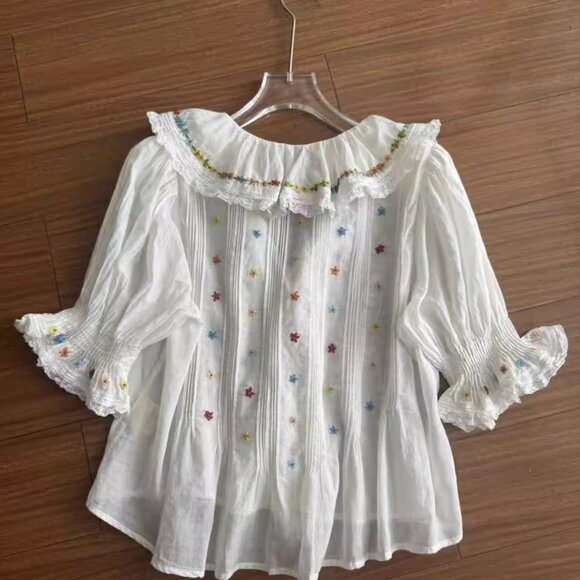 Doen Hettie Top - Sea Salt - Picture 9 of 12